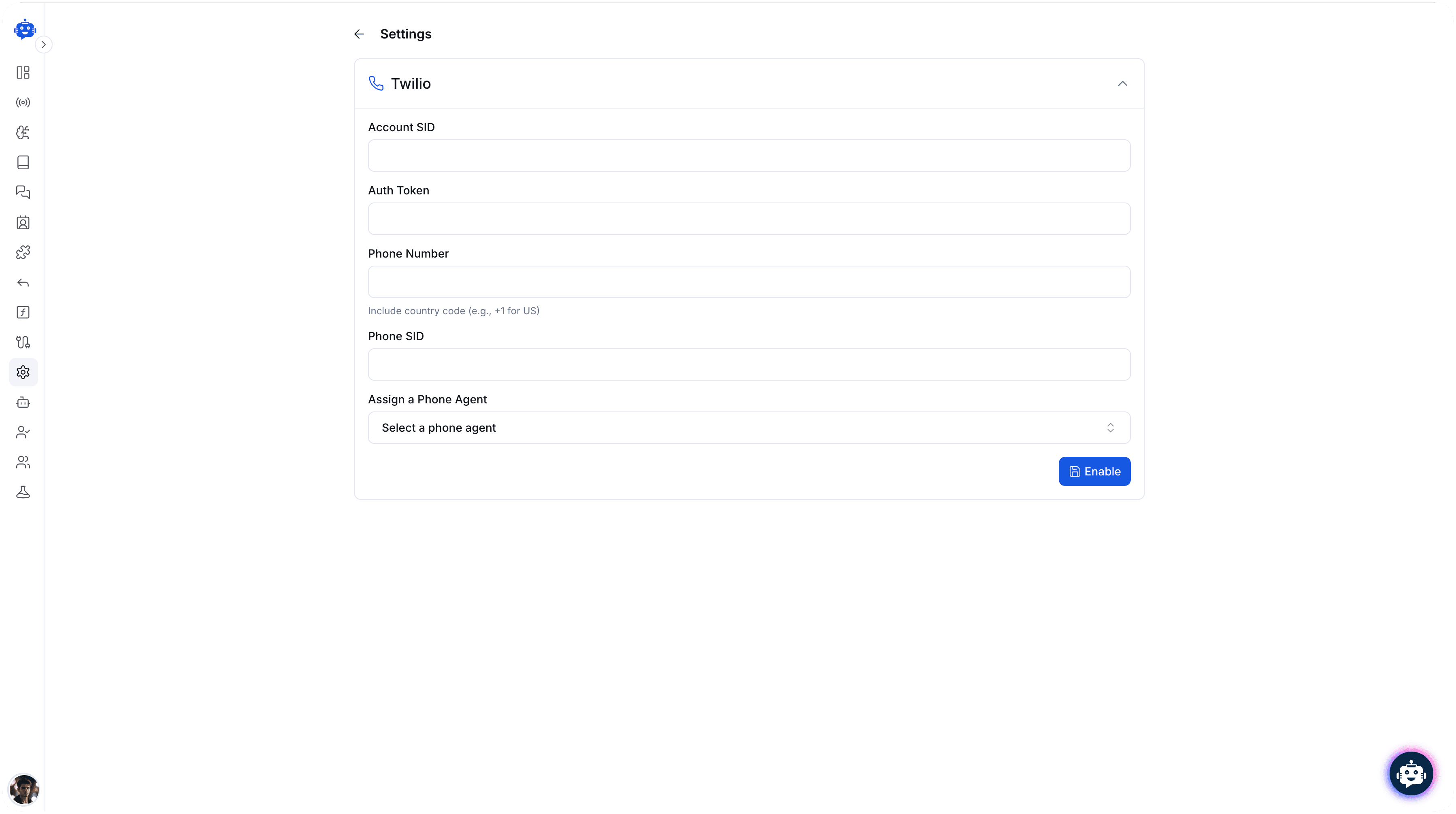Integration Configuration