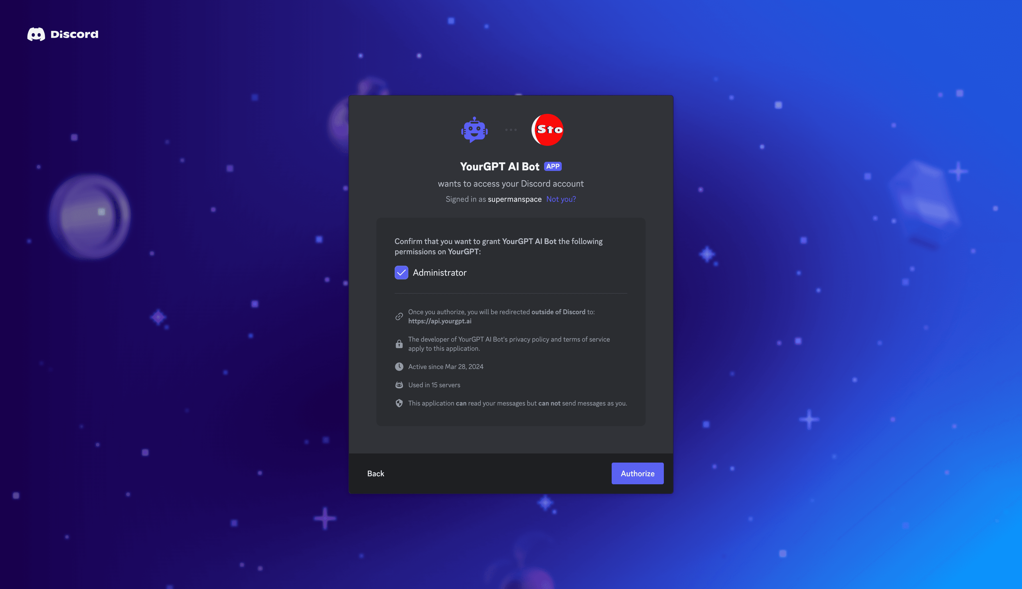 Administration Role Server
