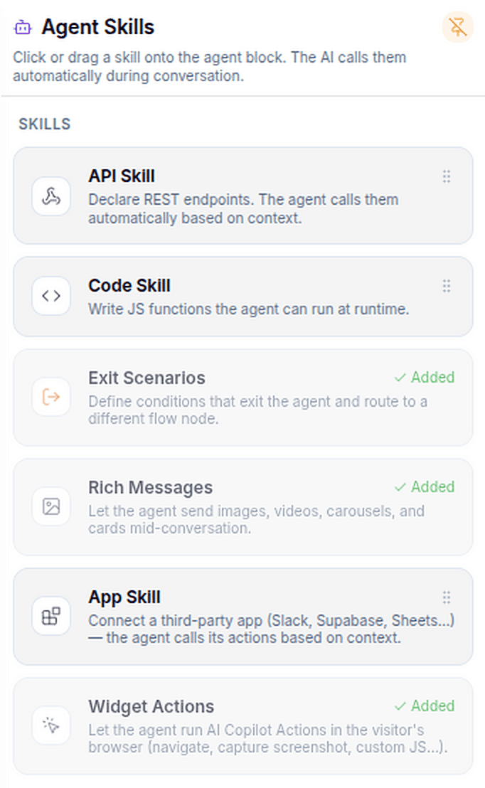 Add a skill
