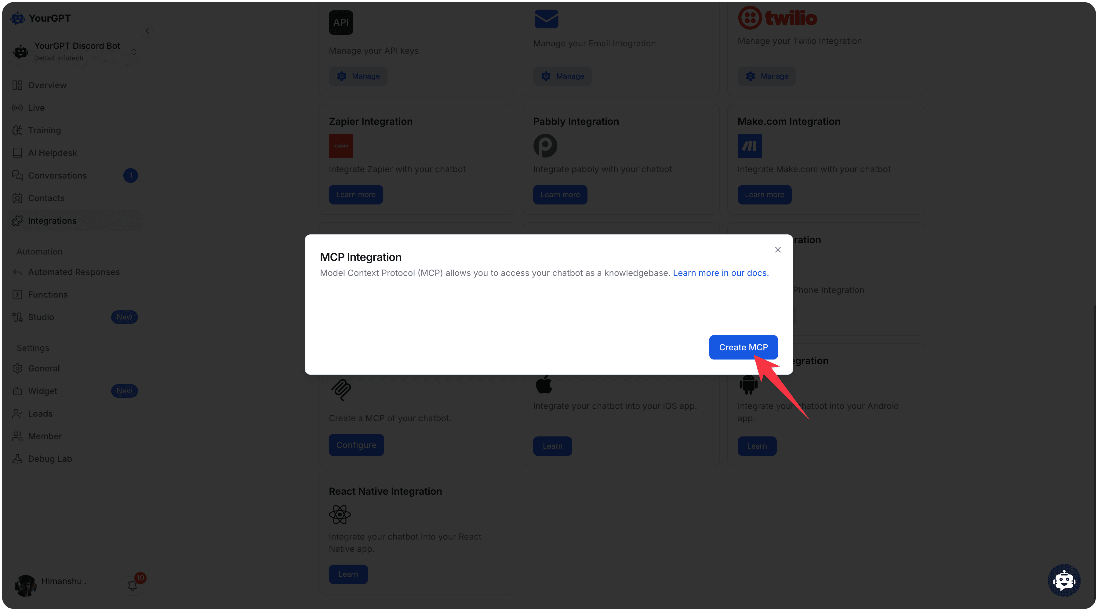 Create MCP Server