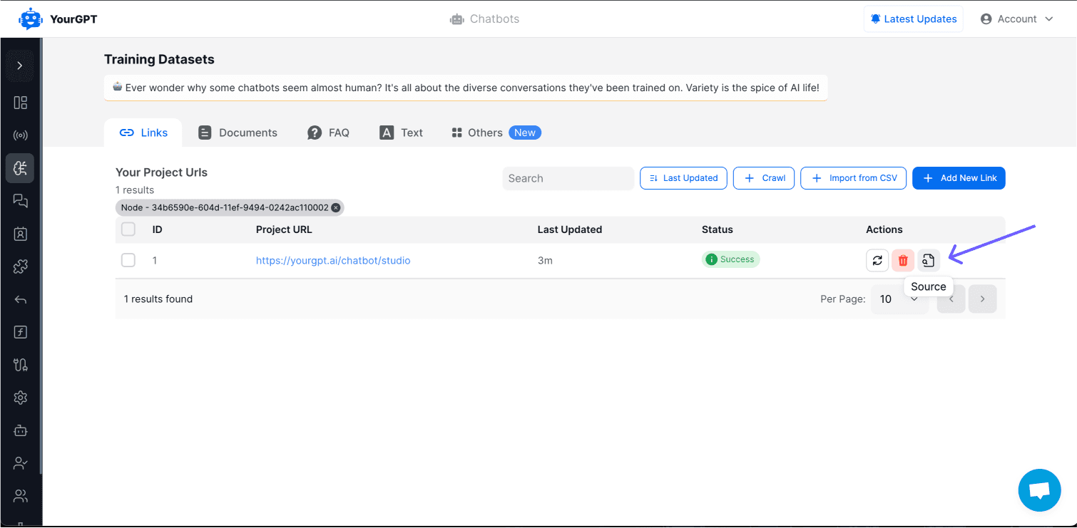 Document View Source