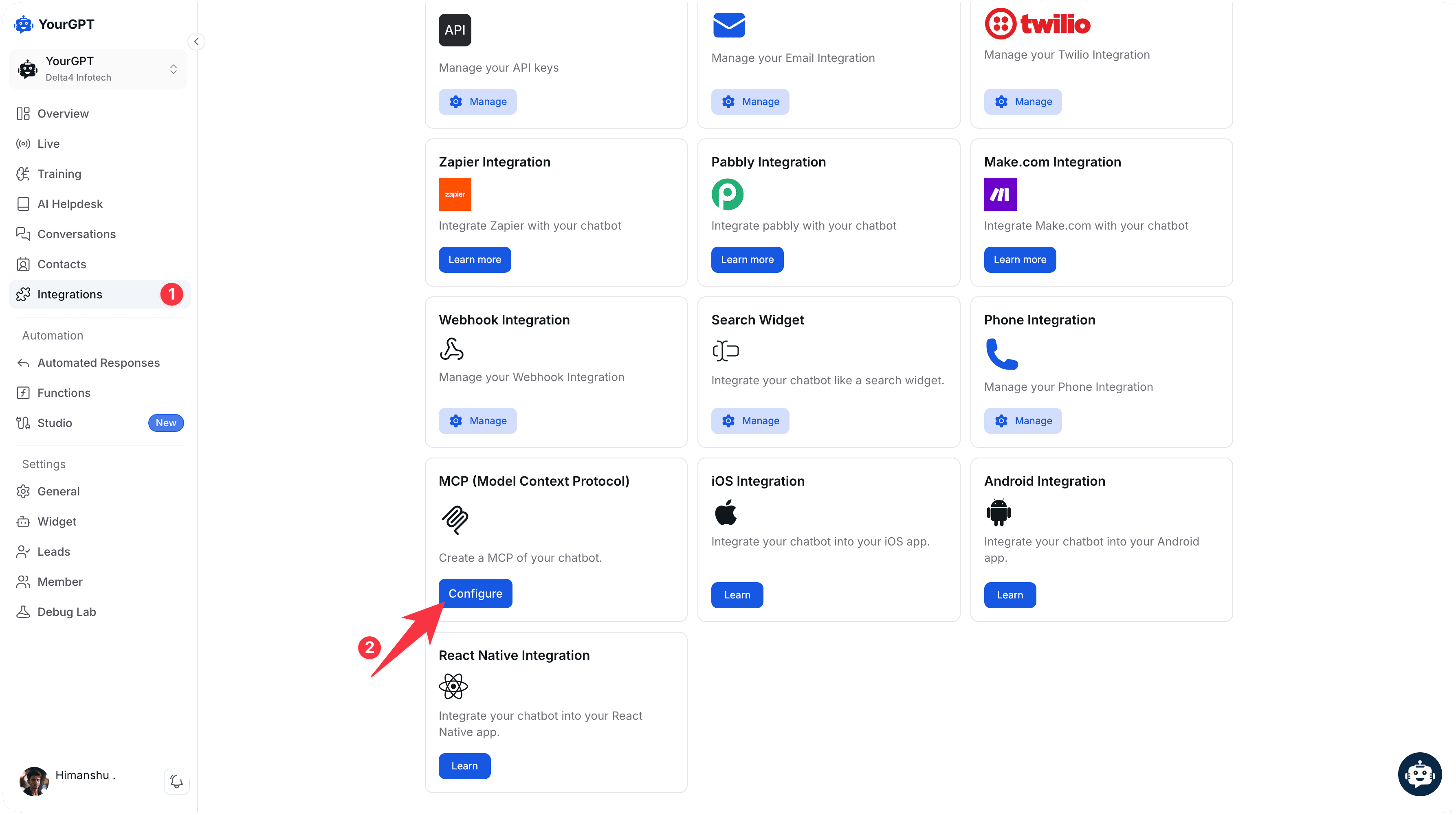 Integrations MCP