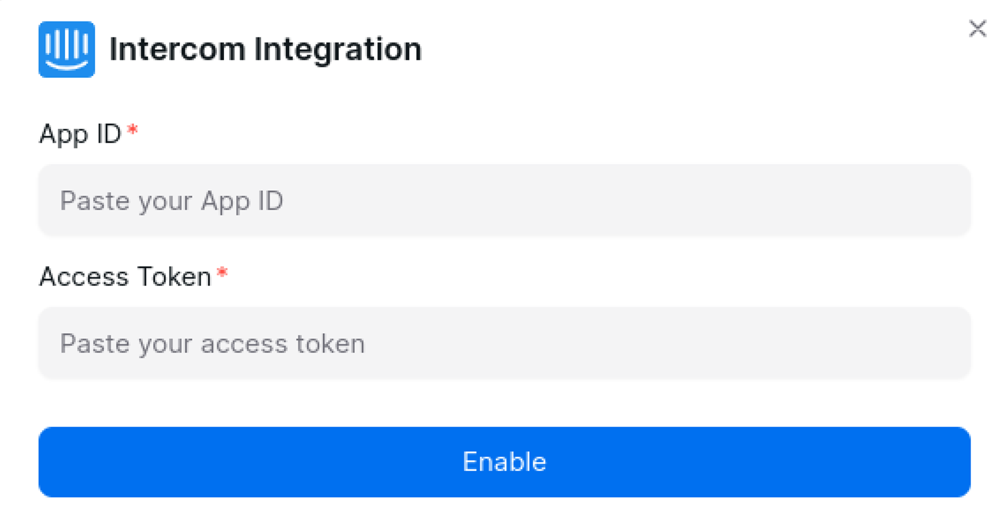 Paste Credentials in YourGPT Dashboard