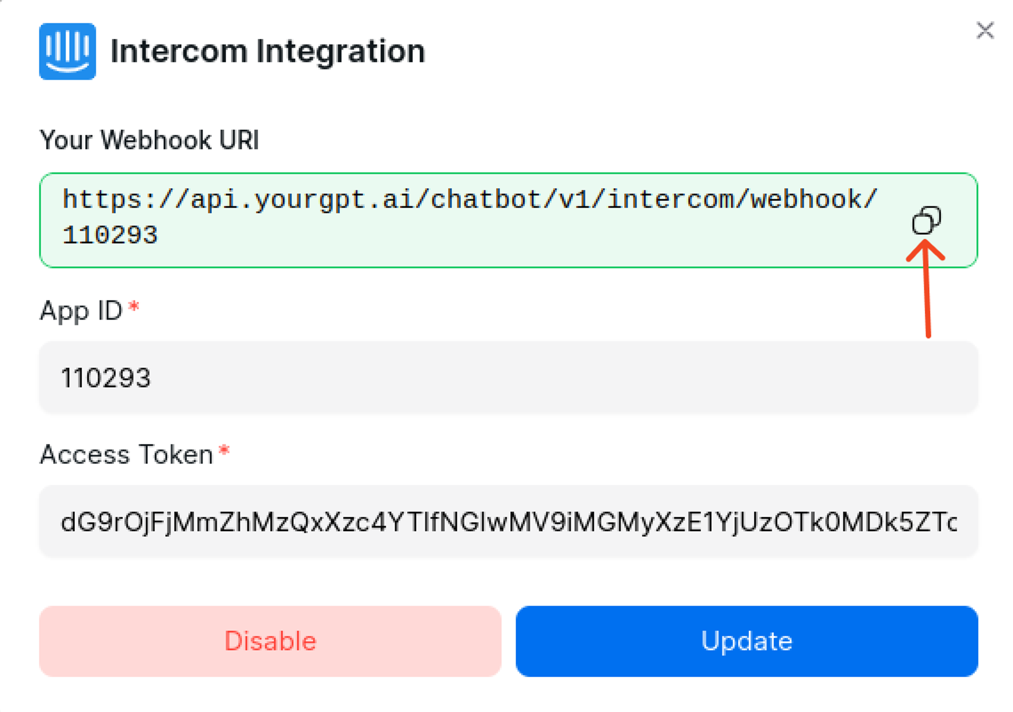 Configure Webhook