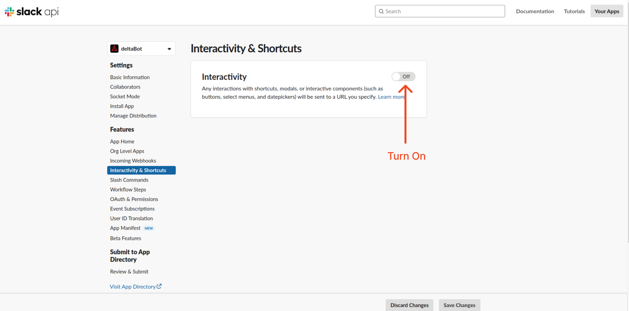 Flow Messaging Setup